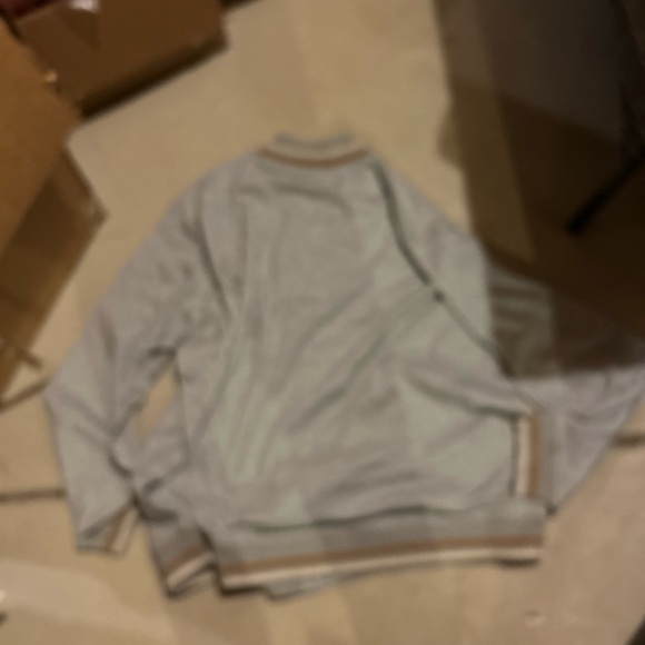 Lands end knit bomber men’s jacket size 4 XL - Picture 2 of 3